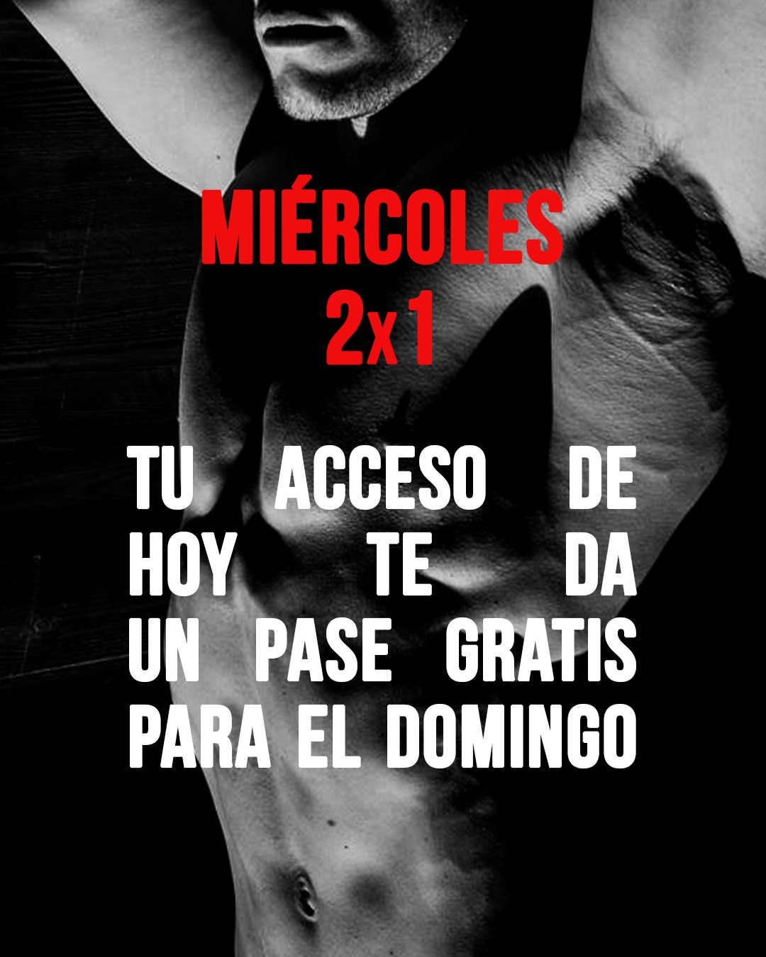 ¡HOY MIÉRCOLES AL 2X1!