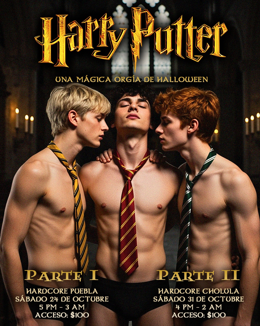 Harry Putter: Halloween en Hardcore Puebla y Cholula